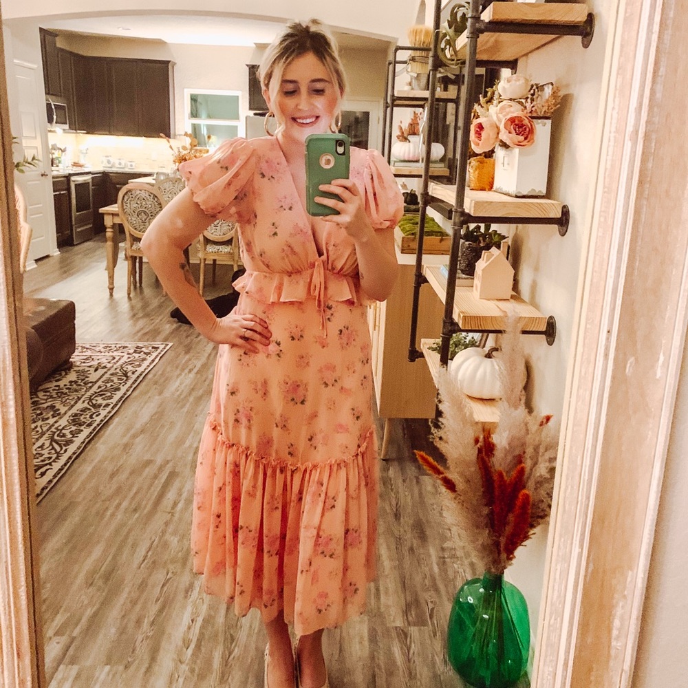 LoveShackFancy X Target Floral Dress